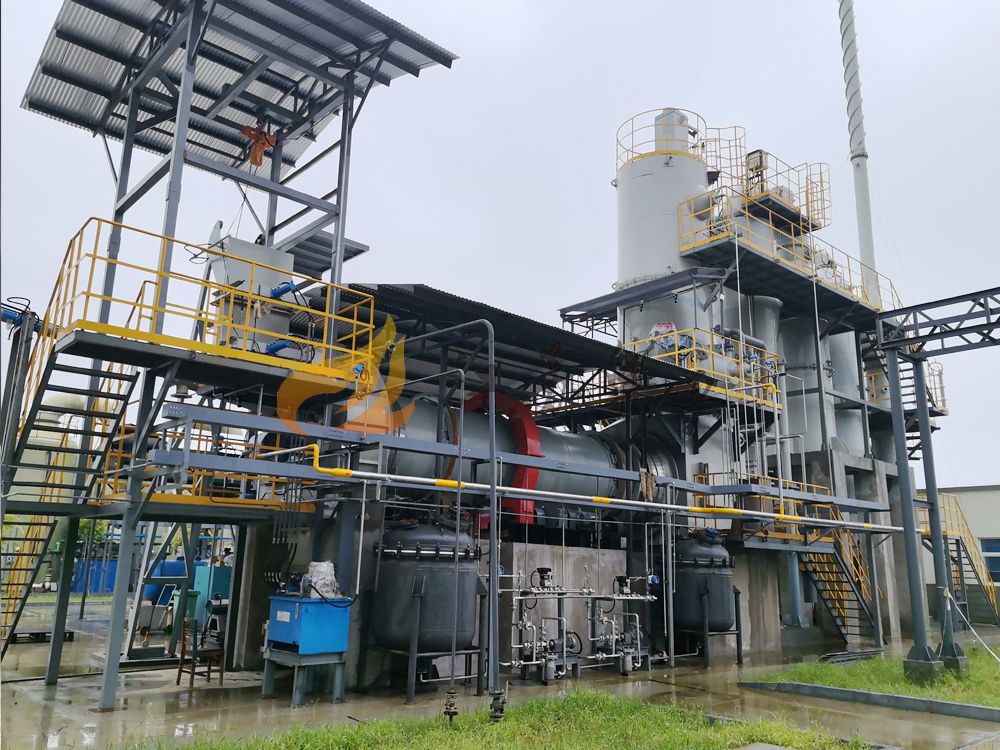 危險廢物回轉窯焚燒系統